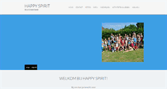 Desktop Screenshot of happyspirit.be